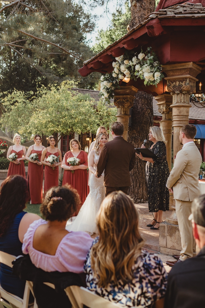 wright house wedding the provencal outdoor ceremony
