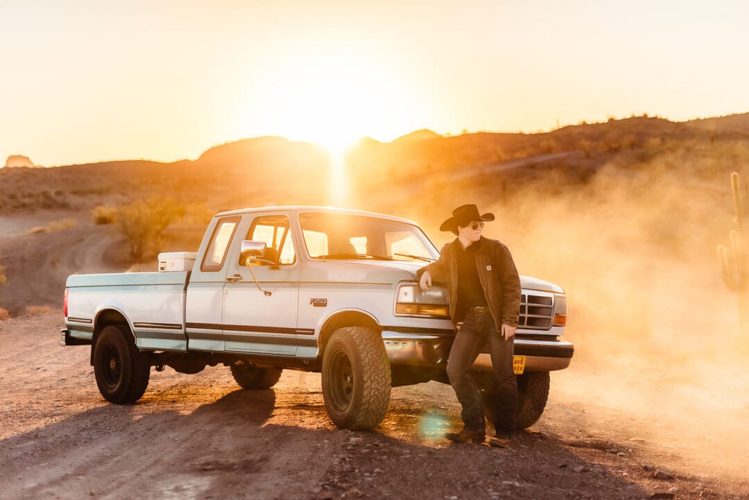 Morrison's Senior Session at Lake Pleasant in Arizona | Ashley Durham Photography, Phoenix Senior Photographer