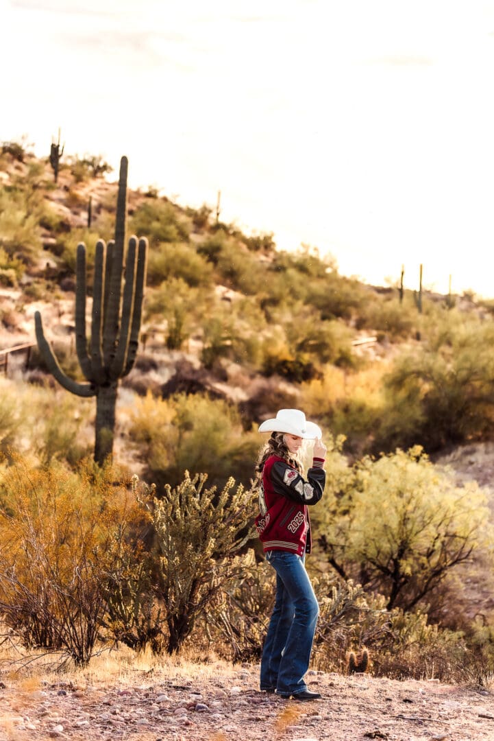 cowgirl inspired senior photos