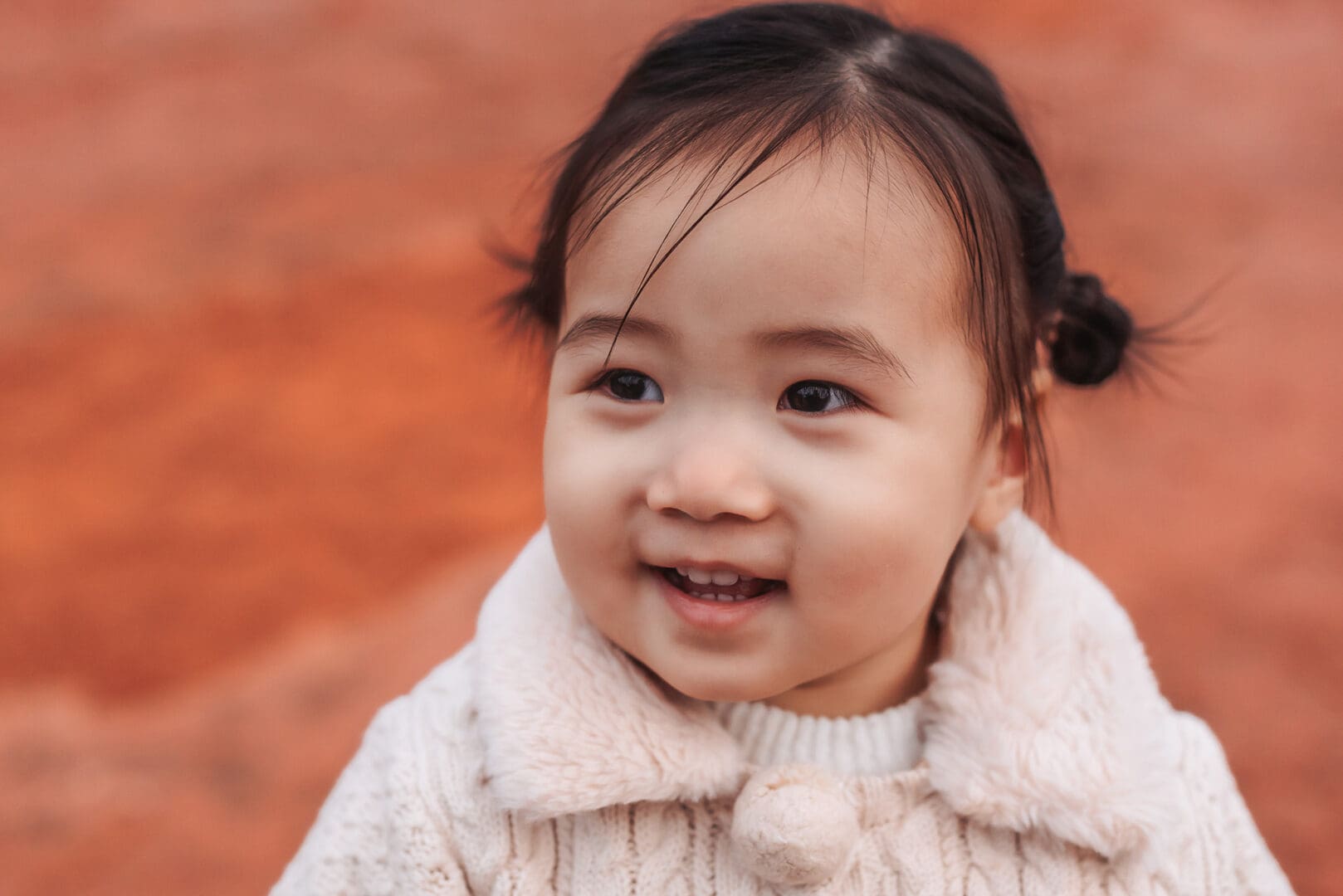 toddler photos at bell rock in sedona