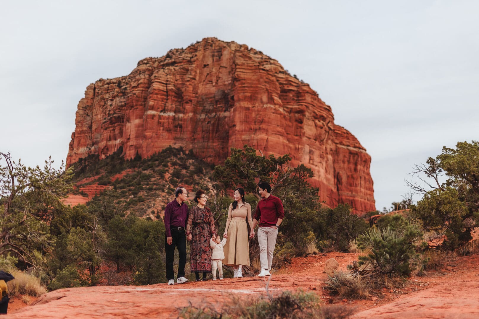 family session with grandparents included
