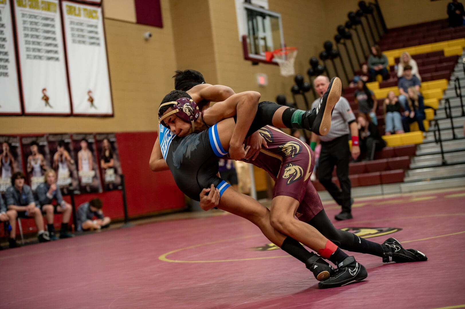 high school sports photographer in phoenix arizona ashley durham photography wrestling match