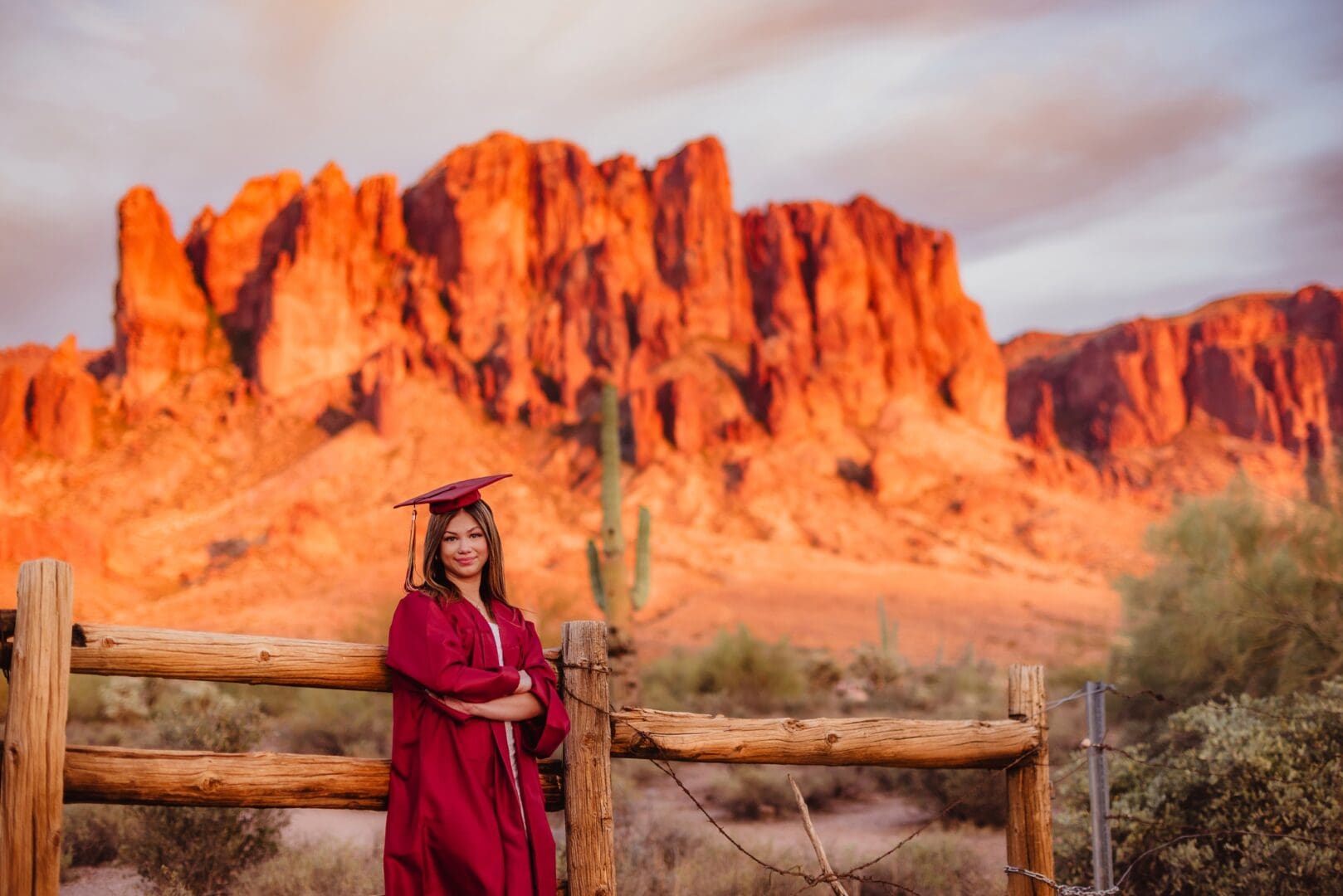 lost dutchman state park alpenglow