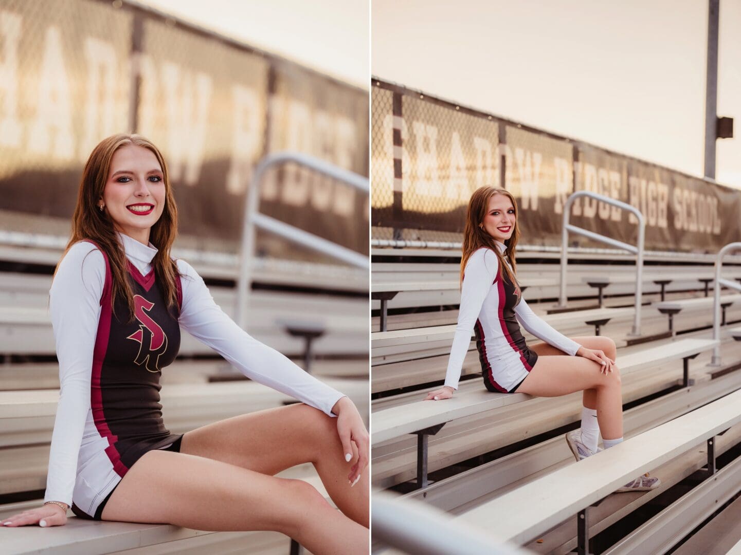 cheerleader senior photo inspo
