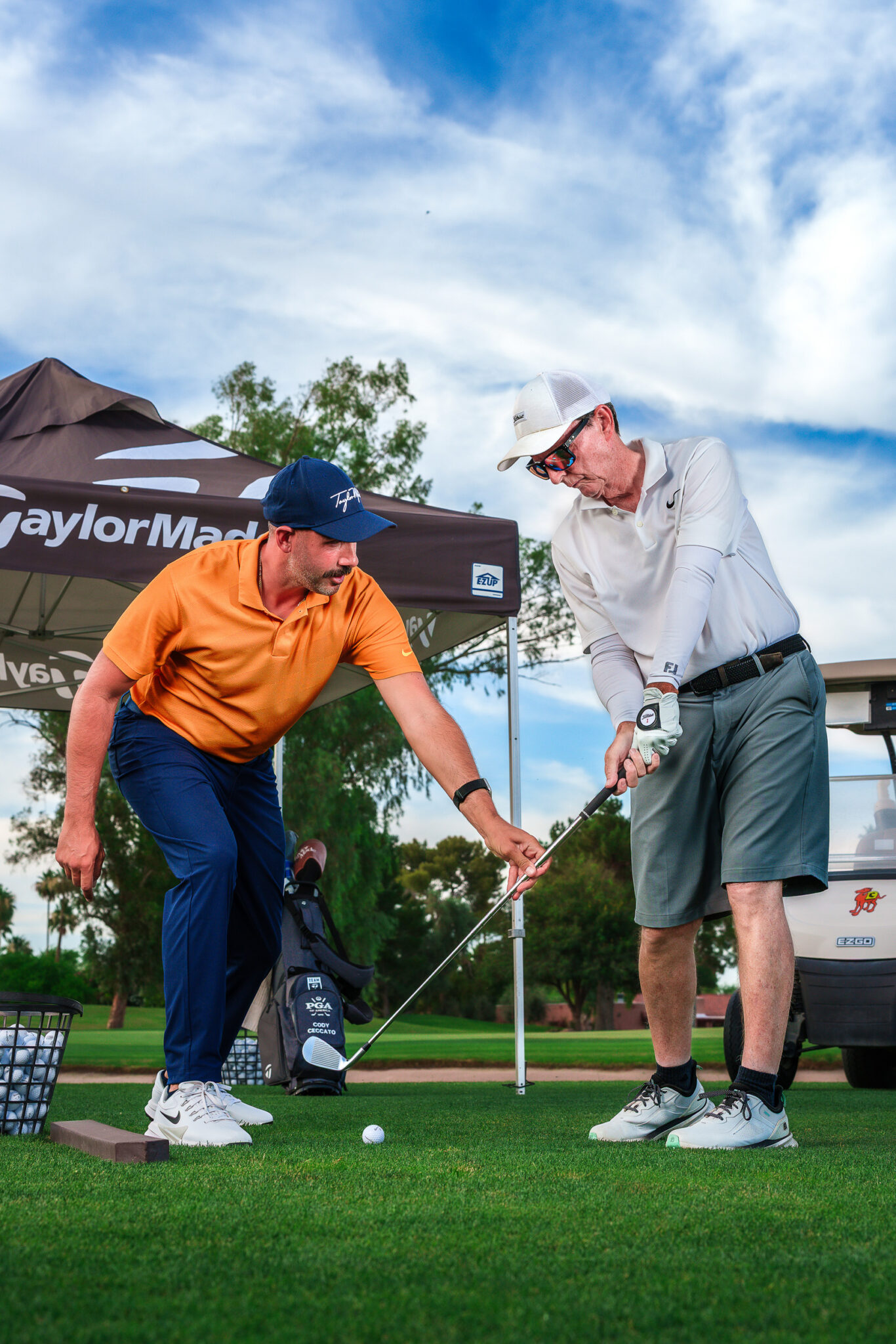 golf pro lesson in scottsdale at camelback golf course