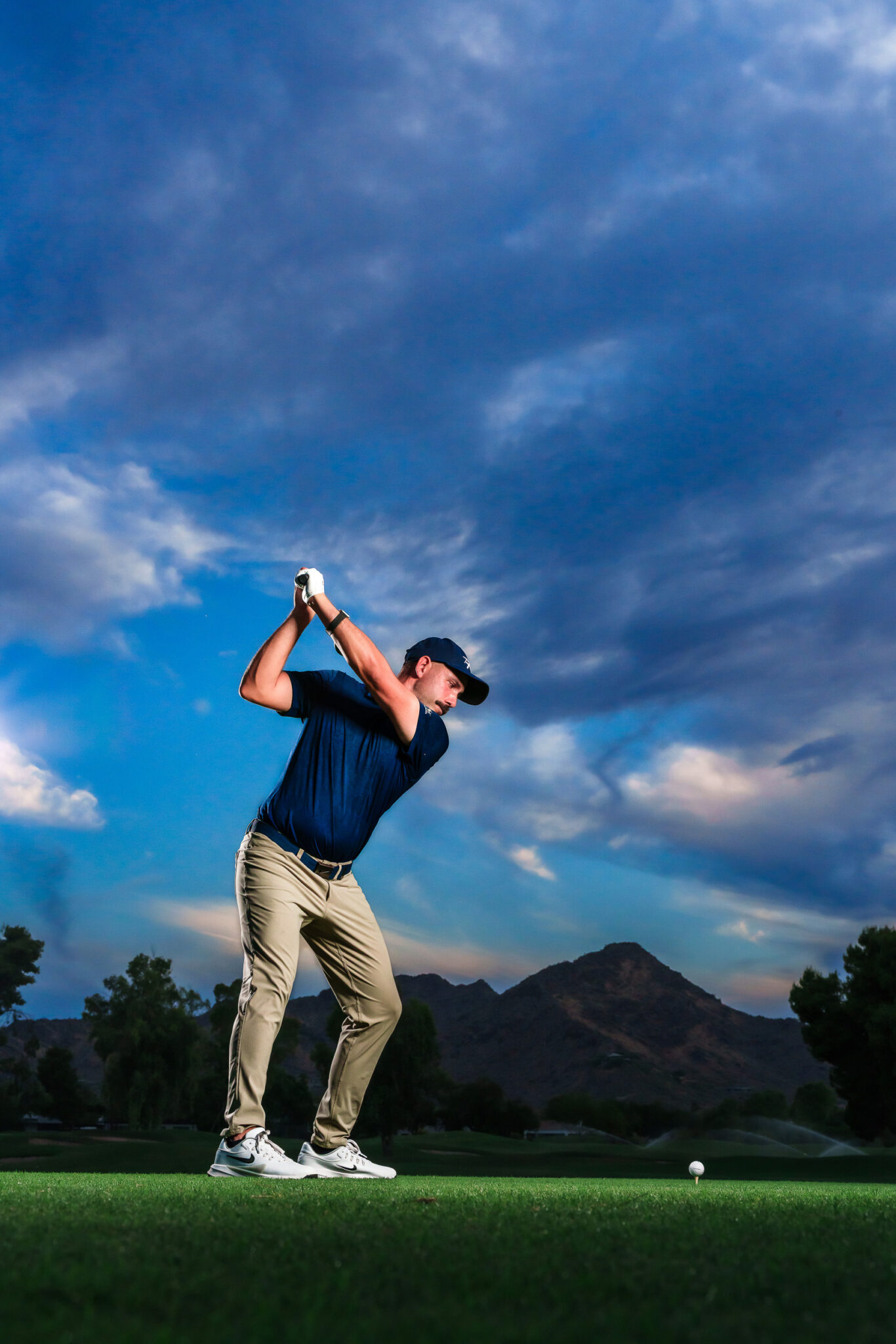 scottsdale arizona professional golf portraits