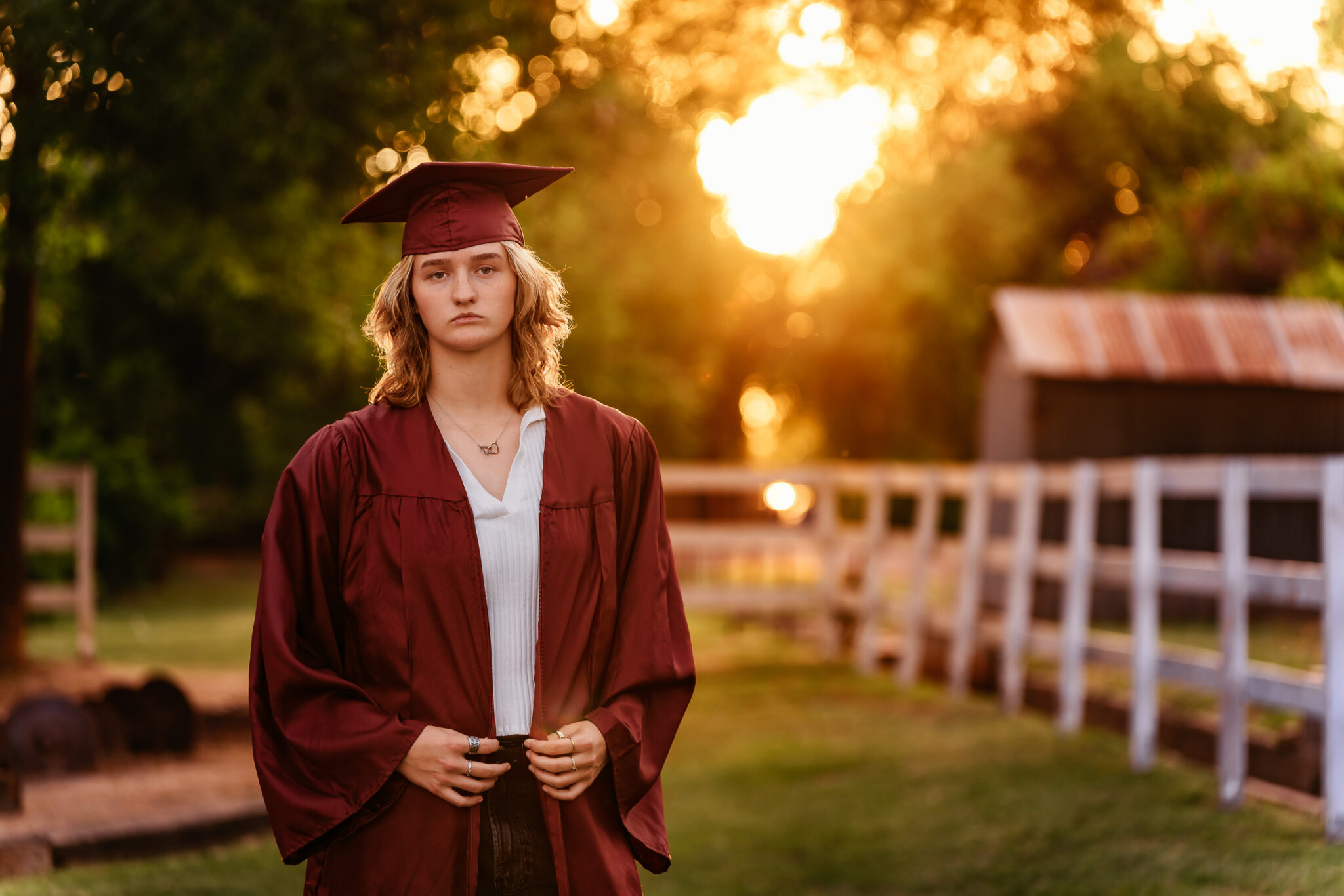 High school graduation photos at Manistee Ranch