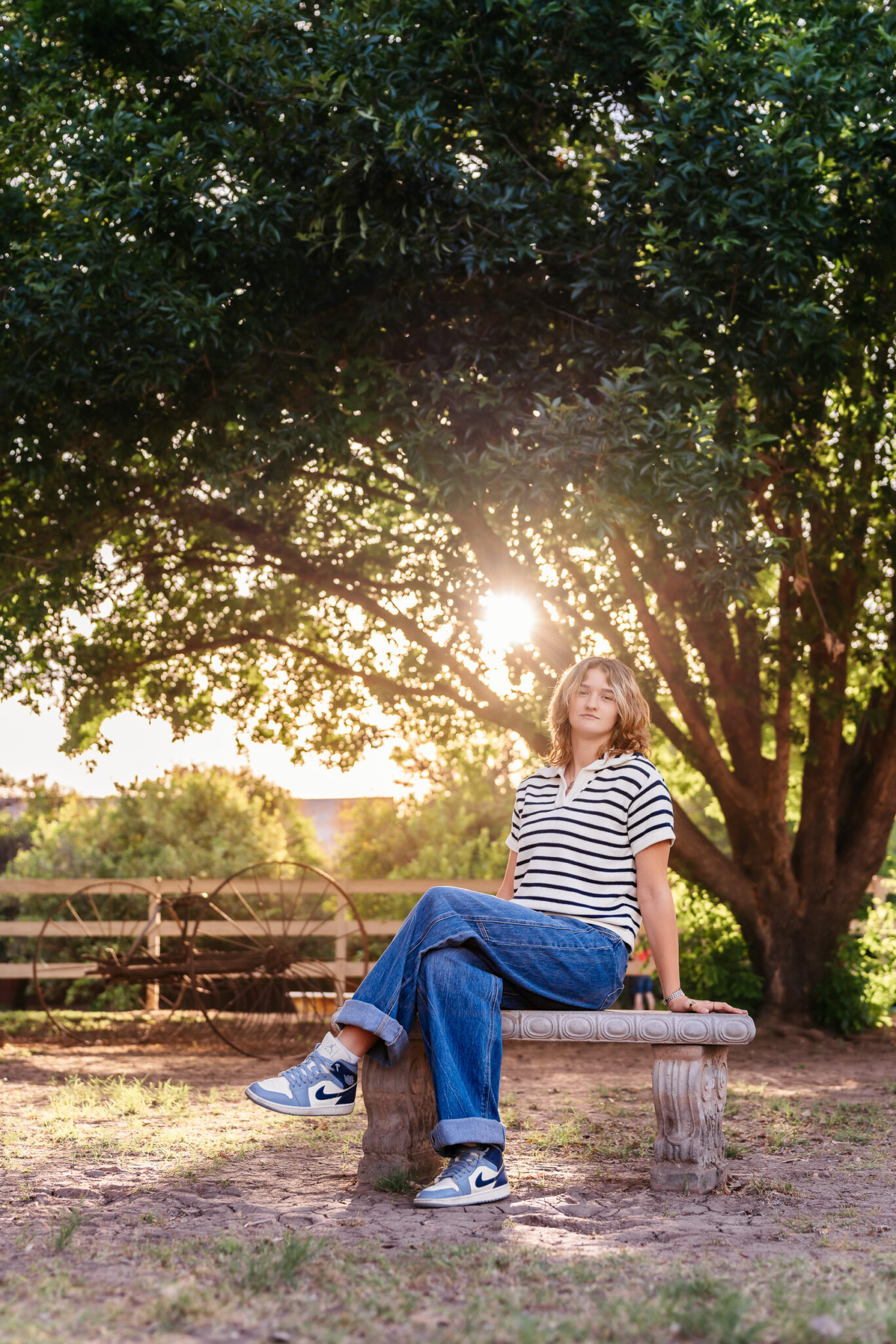 Arizona senior photos at Manistee Ranc
